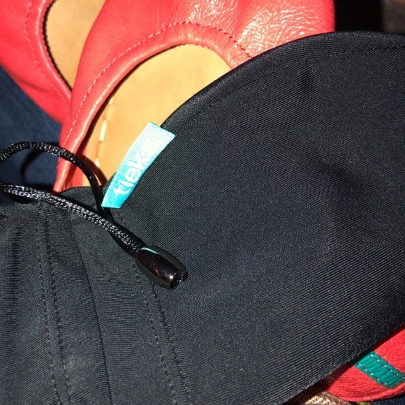 Worn once! Firm price! Poppy coral tieks - Picture 3 of 6